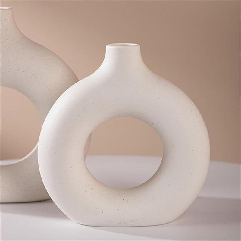 Modern Ceramic Vase Without Flower for Home Decor