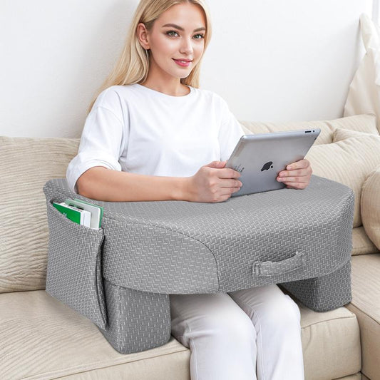 Dark Grey High-Adjustable Reading Pillow