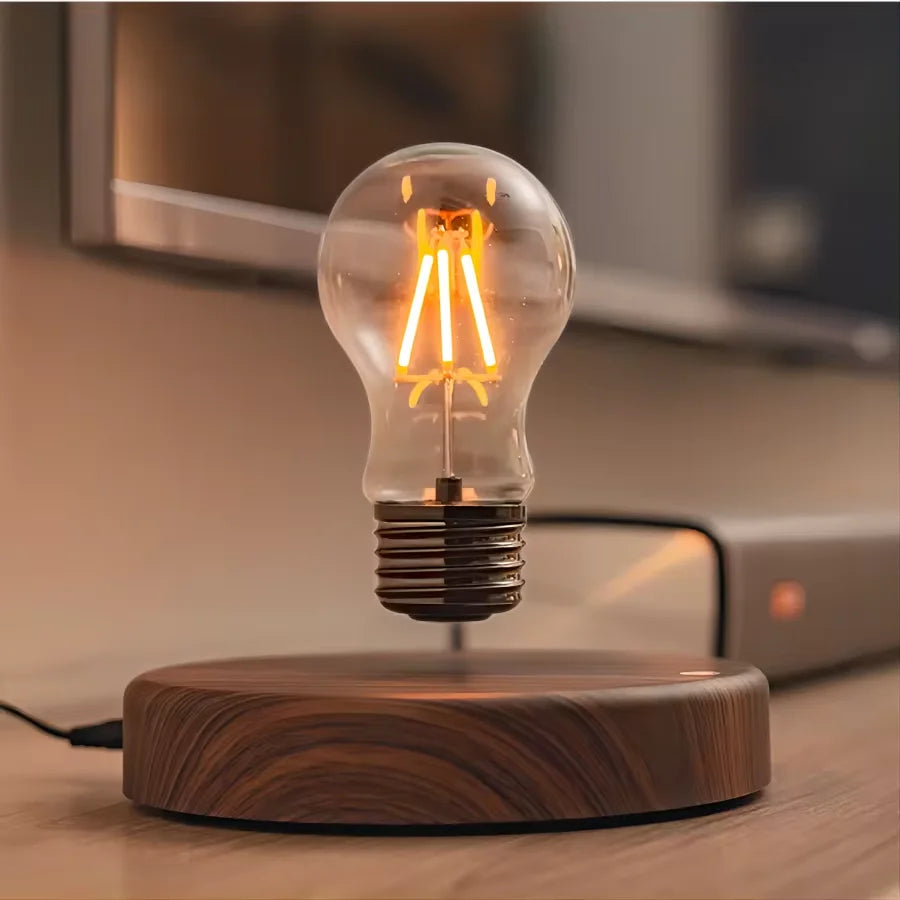 Magnetic Levitation Floating LED Lamp with Touch Control