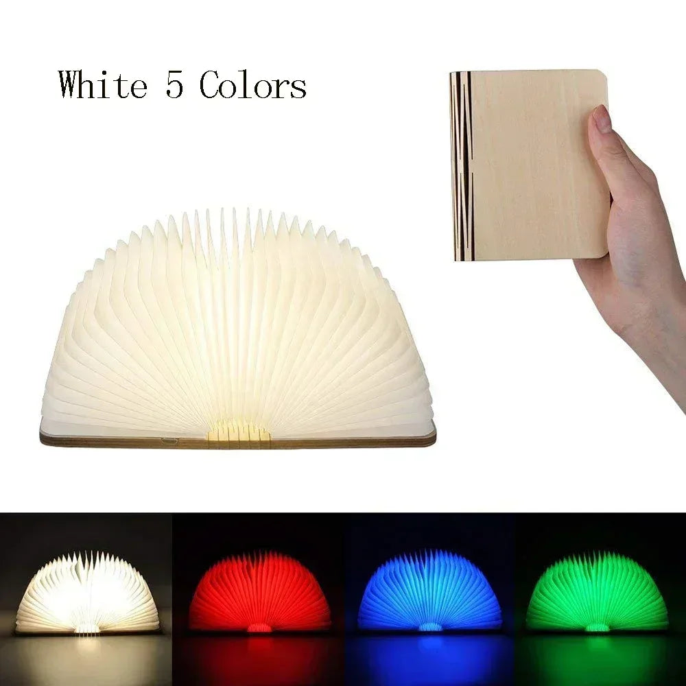 3D Folding Creative LED Night Light with Touch Control