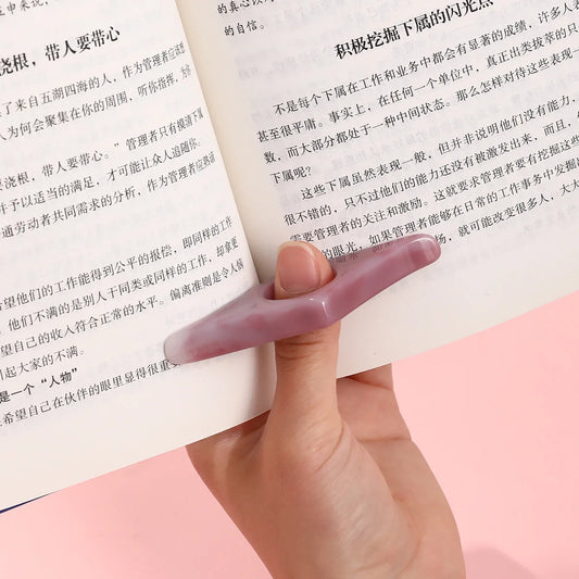 Thumb Book Support Book Page Holder for Hands-Free Reading