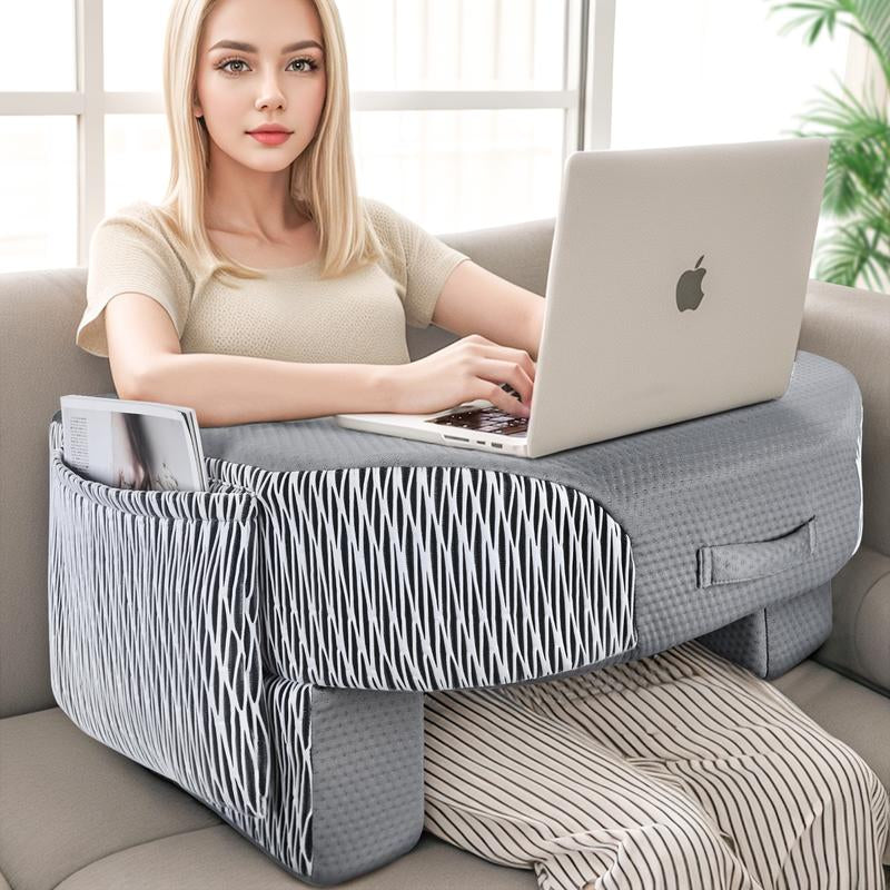 Dark Grey High-Adjustable Reading Pillow