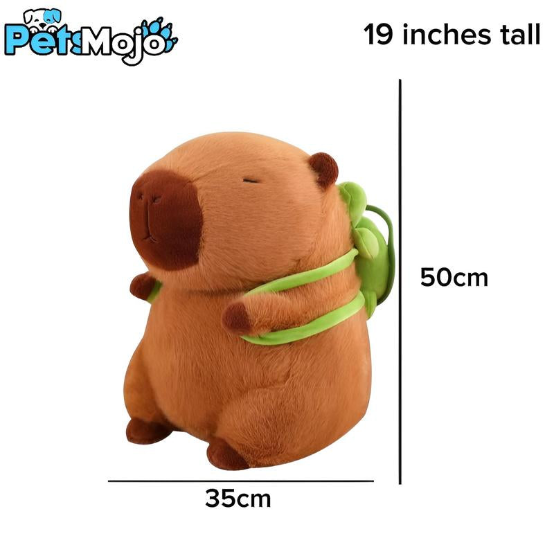 Cute Capybara Anime Fluffy Toy, 1 Count Cute Plush Throw Pillow, Cute Simulation Capybara Stuffed Toy, Summer Capybara Plush Toy, Lovely Plush Gift, Soft and Cuddly Toy for Kids and Adults, Home Decor, Interactive Plush Toys, Bedroom Pillow, Bedroom Decor