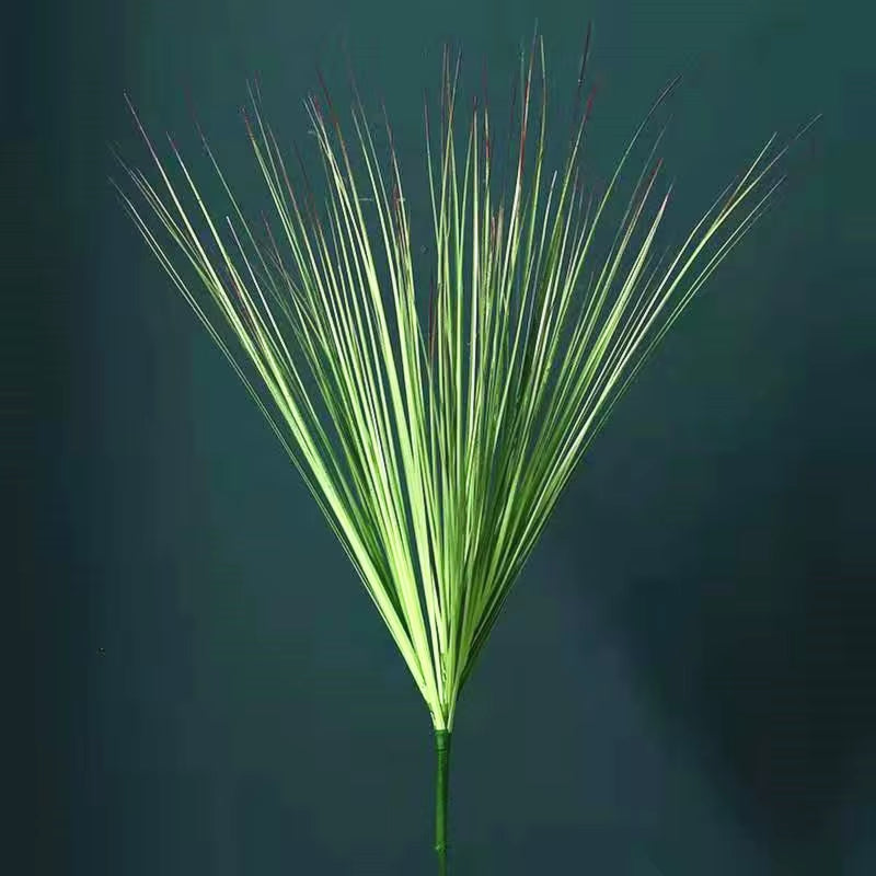65CM Large Artificial Tropical Plants Green Onion Grass Bundle Plastic Flower Arrangement Garden Wedding Living Home Decor