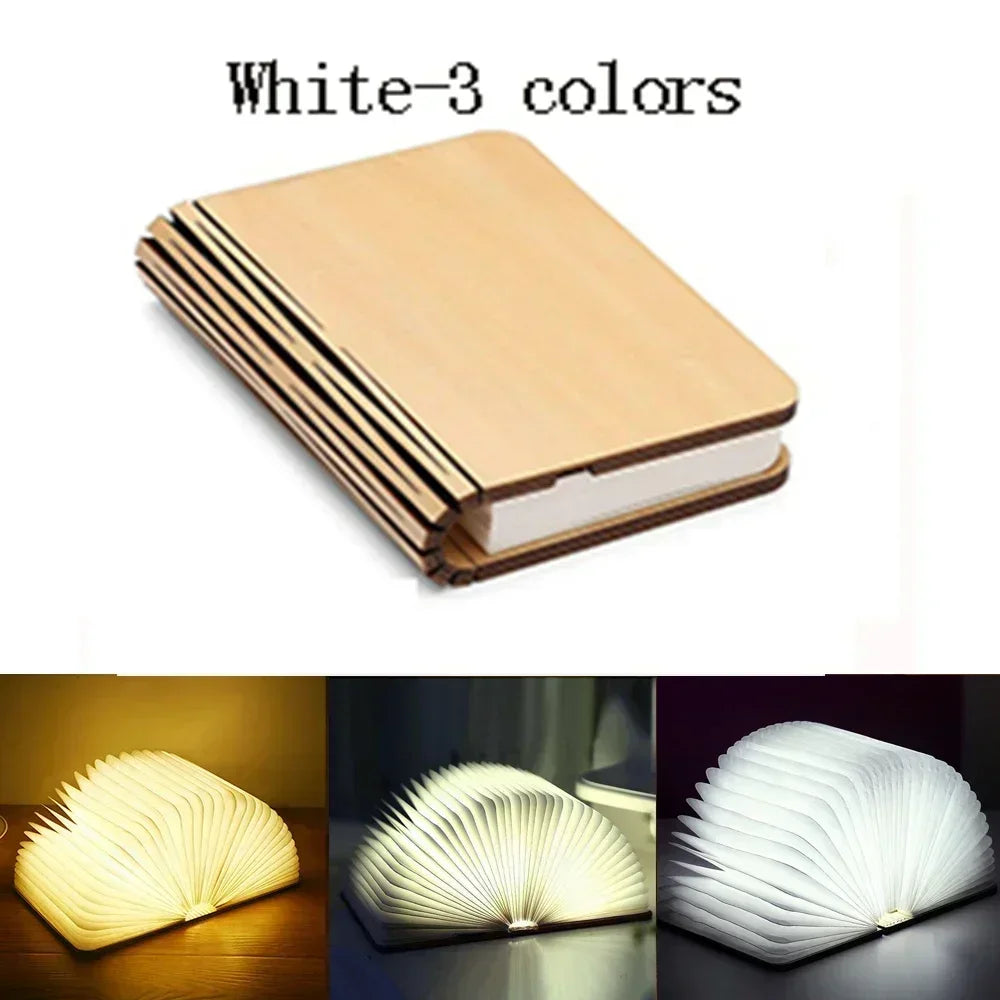 3D Folding Creative LED Night Light with Touch Control