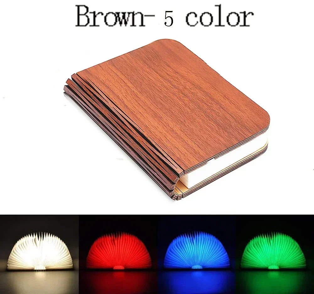 3D Folding Creative LED Night Light with Touch Control