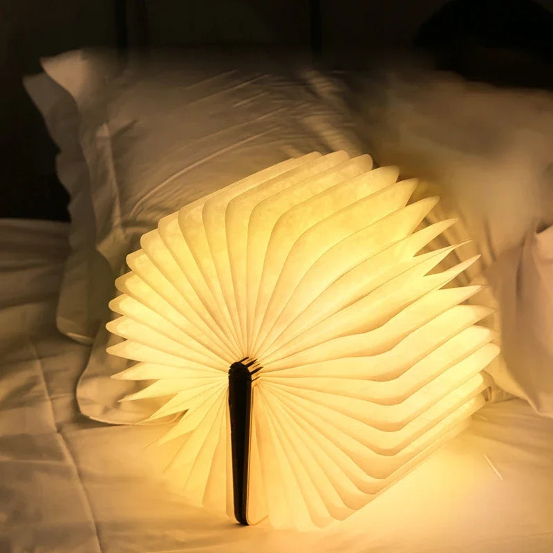 3D Folding Creative LED Night Light with Touch Control