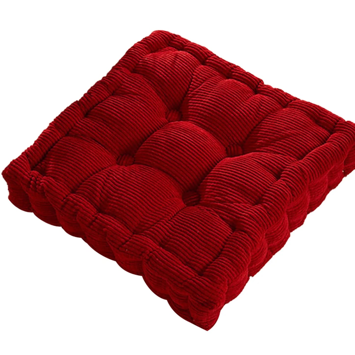 Thicken Square Corncob Tatami Cushion 40x40 cm Comfortable Cotton Seat 