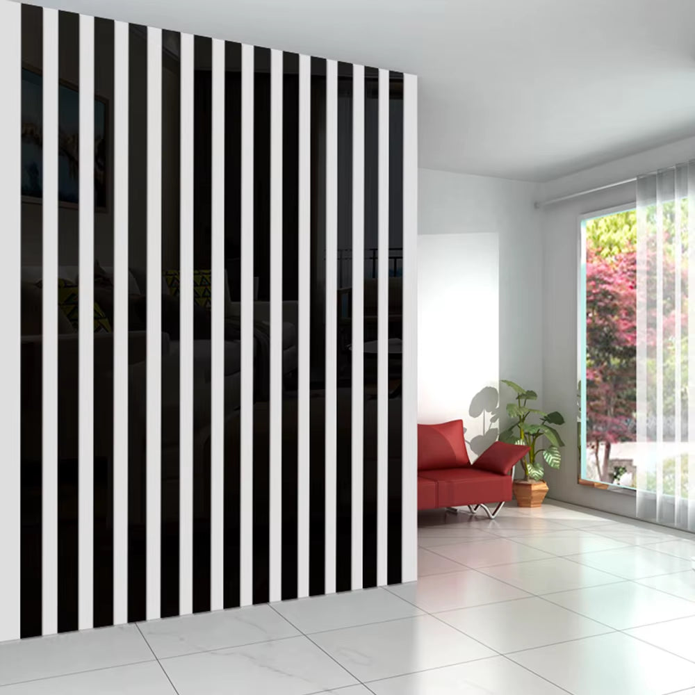 3D Strips Mirror Wall Sticker DIY Mirror Decor Stickers Home Decor Waist Line Ceiling TV Background Art Wall Decoration Stickers