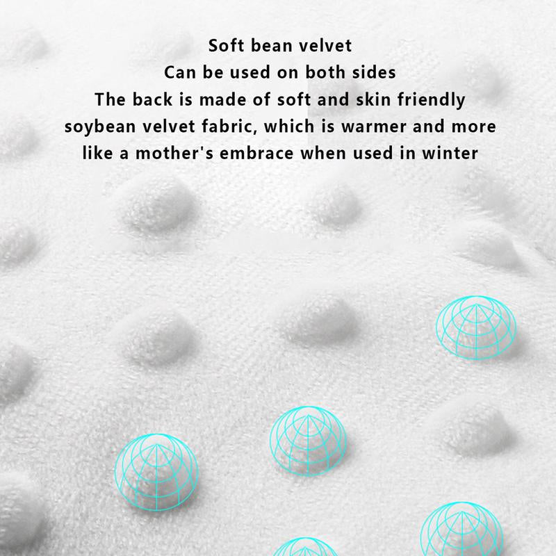 Baby Head Shaping Pillow - Soft Double Sided Anti-Roll Support for Newborns, Flat Head Prevention Function, Anti-Flat Design for Safe Sleeping Nursery Outdoorfun